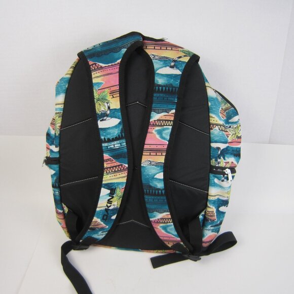 DaKine Hawaii Palm Trees Blue Multi Color Backpack - GUC - Picture 4 of 11